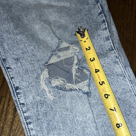 NWOT Old Navy High Rise Curvy OG Straight Secret Smooth Pocket Jeans Split Ankle - Picture 6 of 13